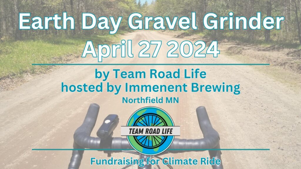 2024 Earth Day Gravel Grinder Bicycle Alliance of Minnesota