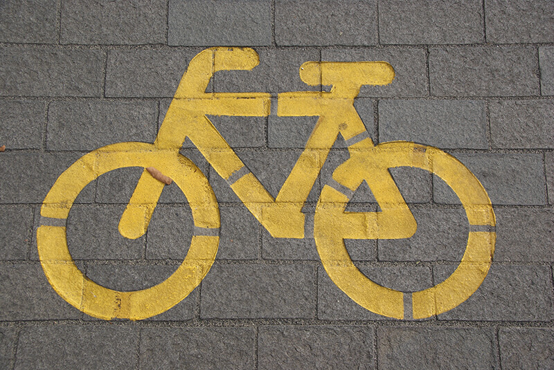 Bicycle Crossing Sign (Meaning, Shape, Color)